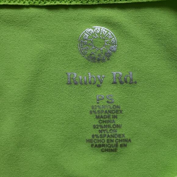 Lime Green Embellished Stretchy Top SP - Picture 7 of 7